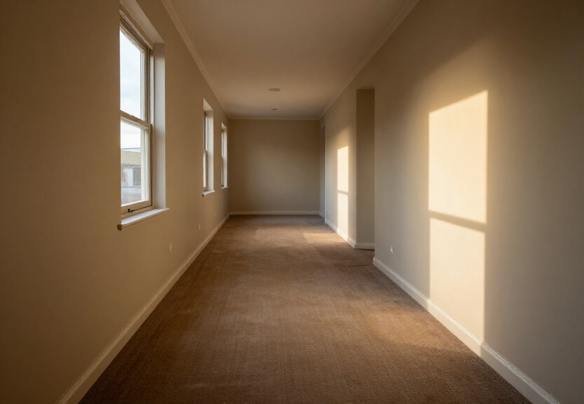 Restored living room in Revesby after flood damage repair